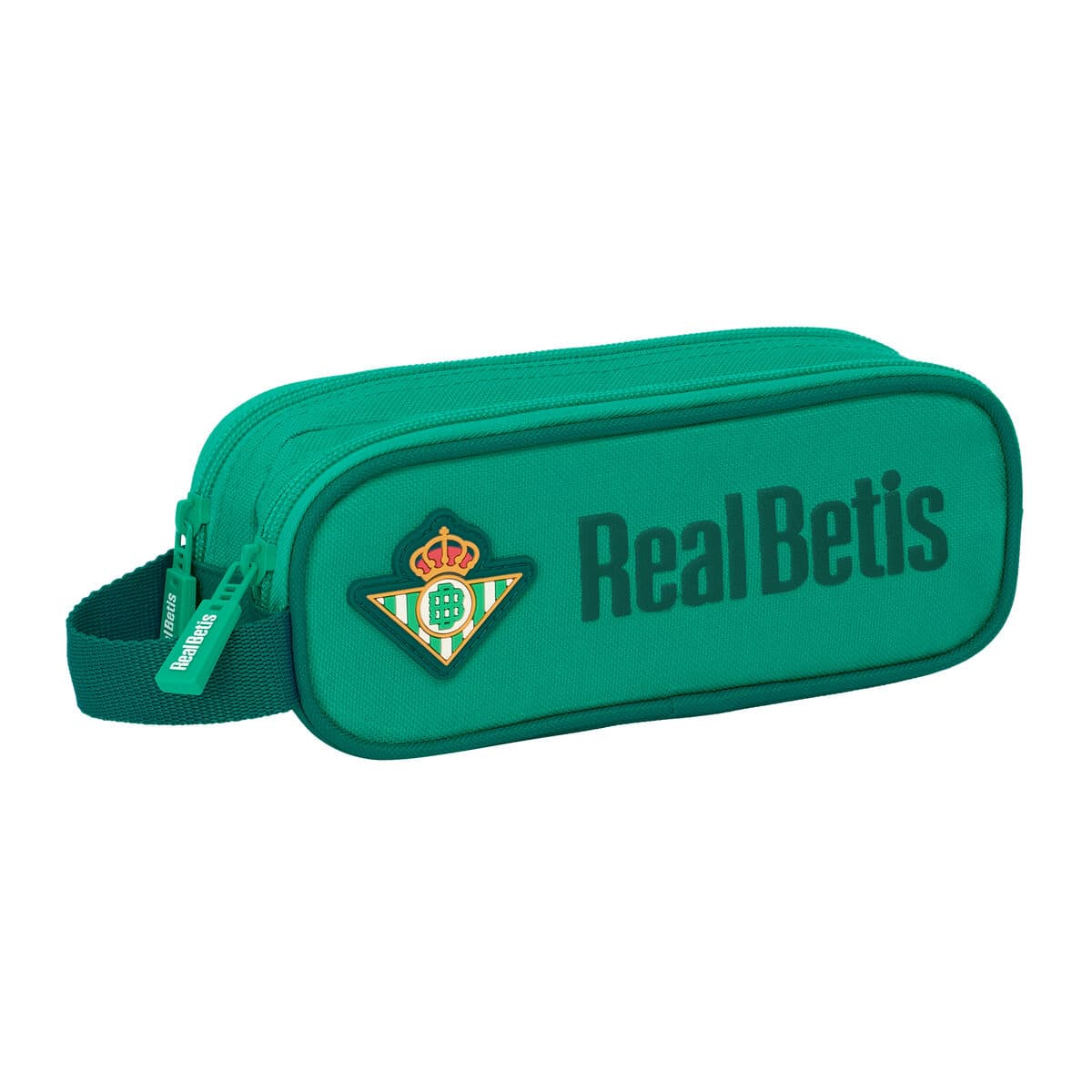 Portatodo Doble Real Betis Balompié Verde 21 x 8 x 6 cm