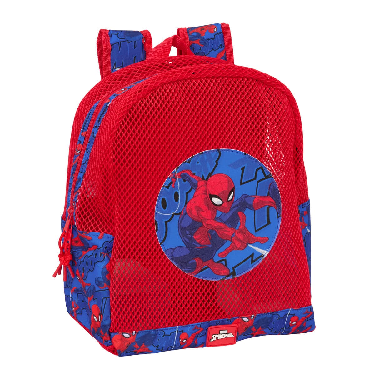 Strandrucksack Spider-Man Blau Rot 30,5 x 24 x 18 cm Für Kinder