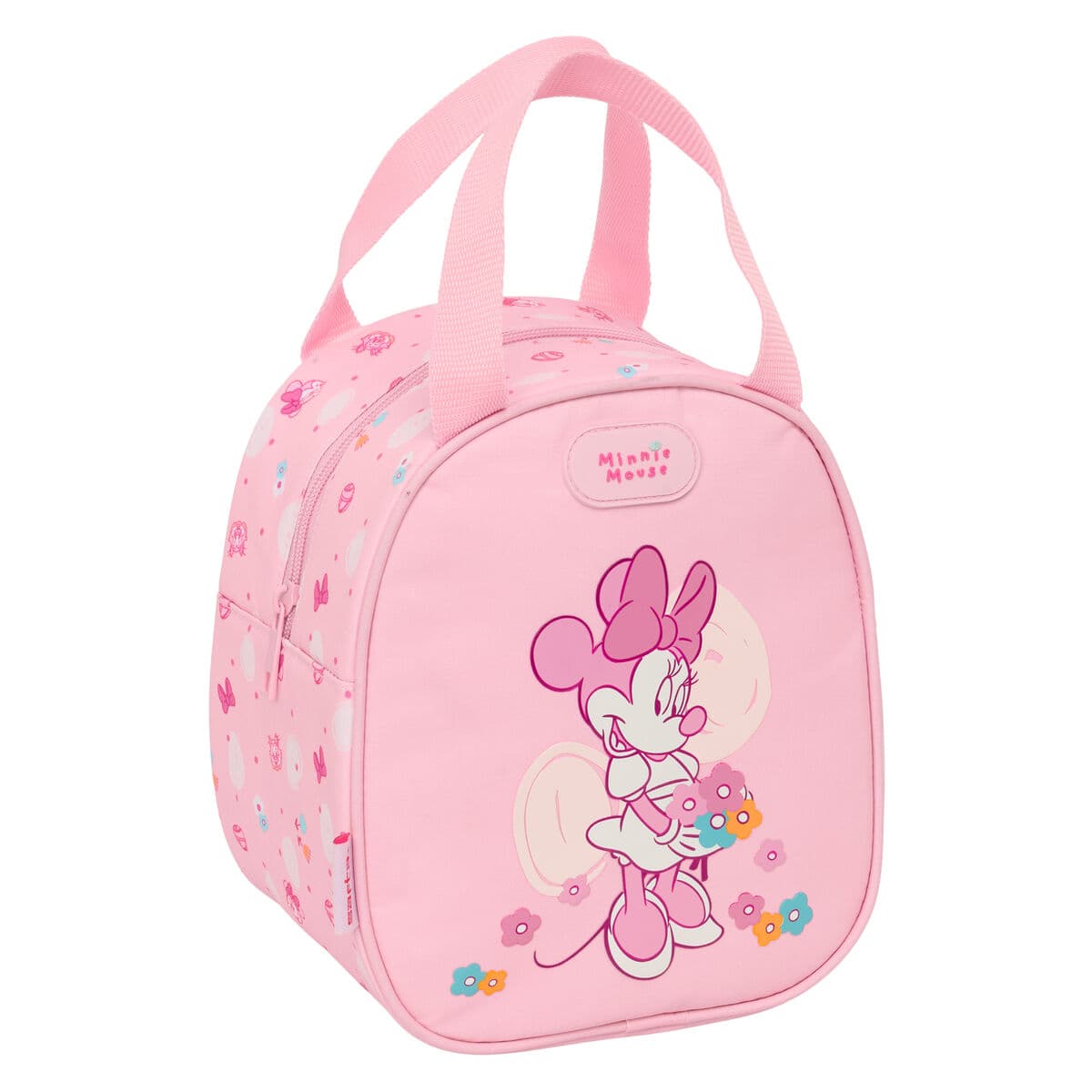 Portamerenda Termico Minnie Mouse Baby Rosa 19 x 22 x 14 cm
