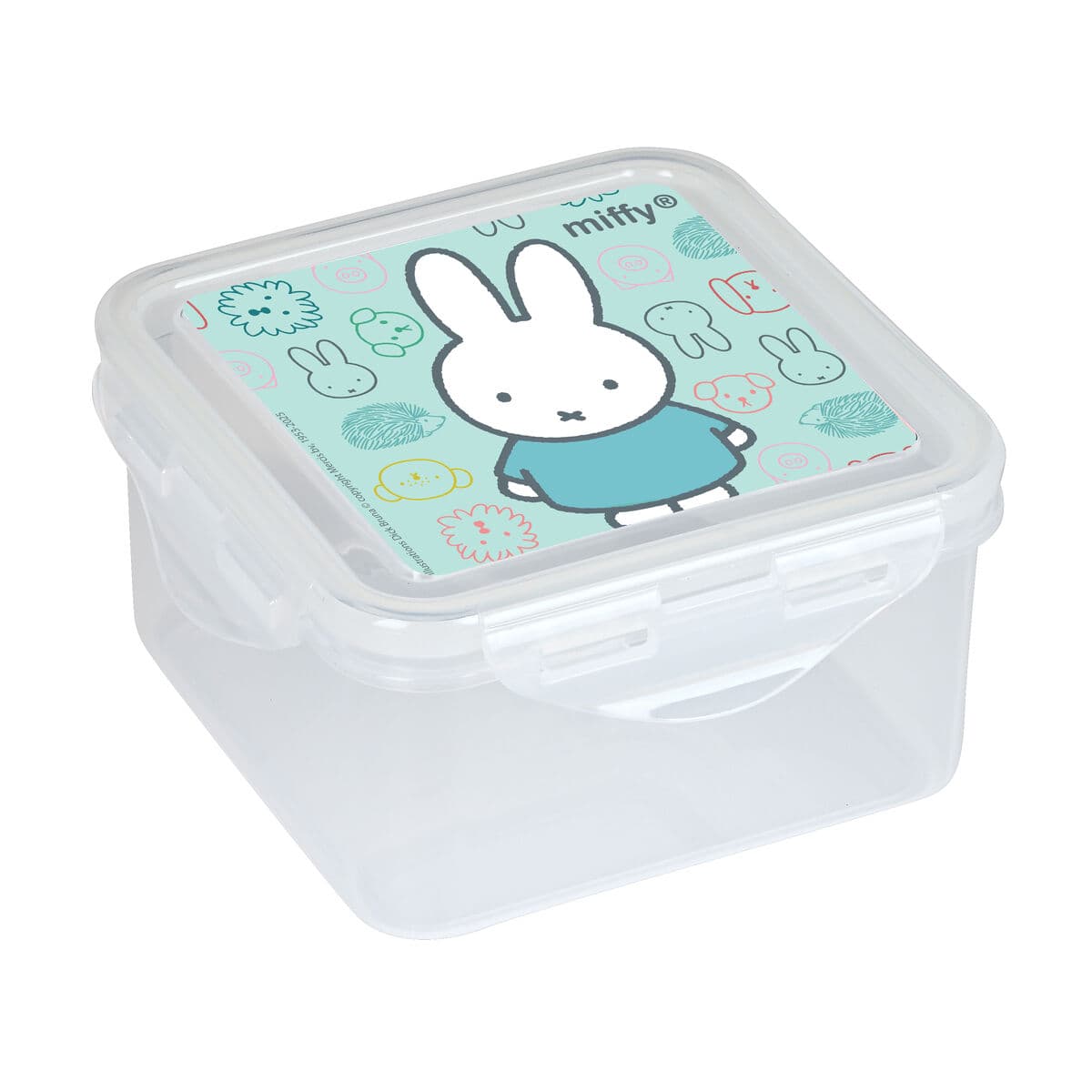 Lunchbox Miffy Friends Blau Polyester 13 x 7.5 x 13 cm