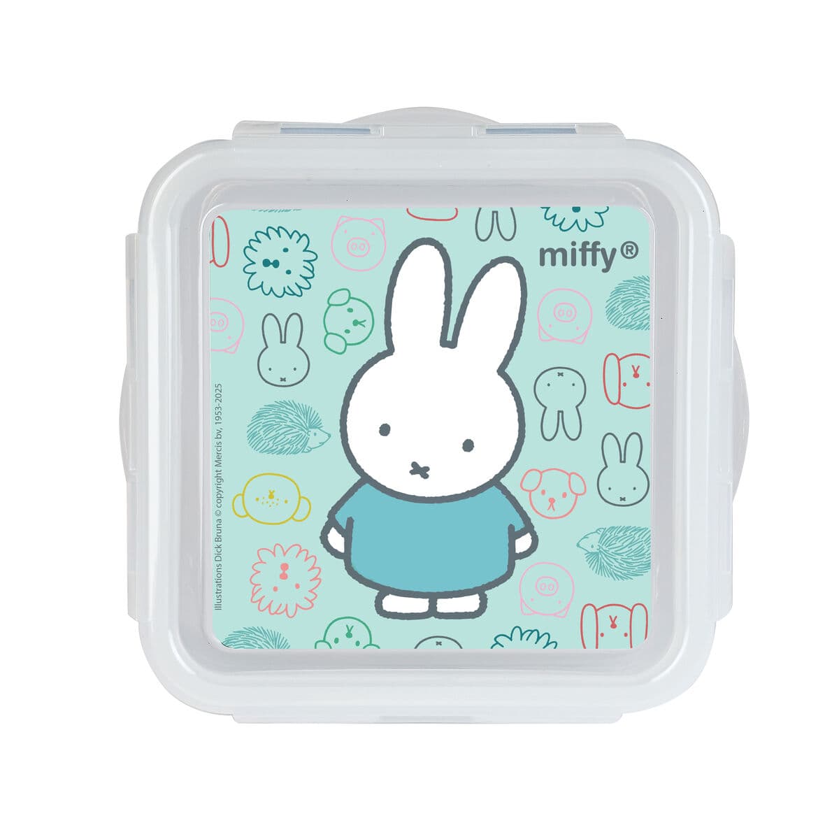 Madkasse Miffy Friends Blå Polyester 13 x 7.5 x 13 cm - Image 2