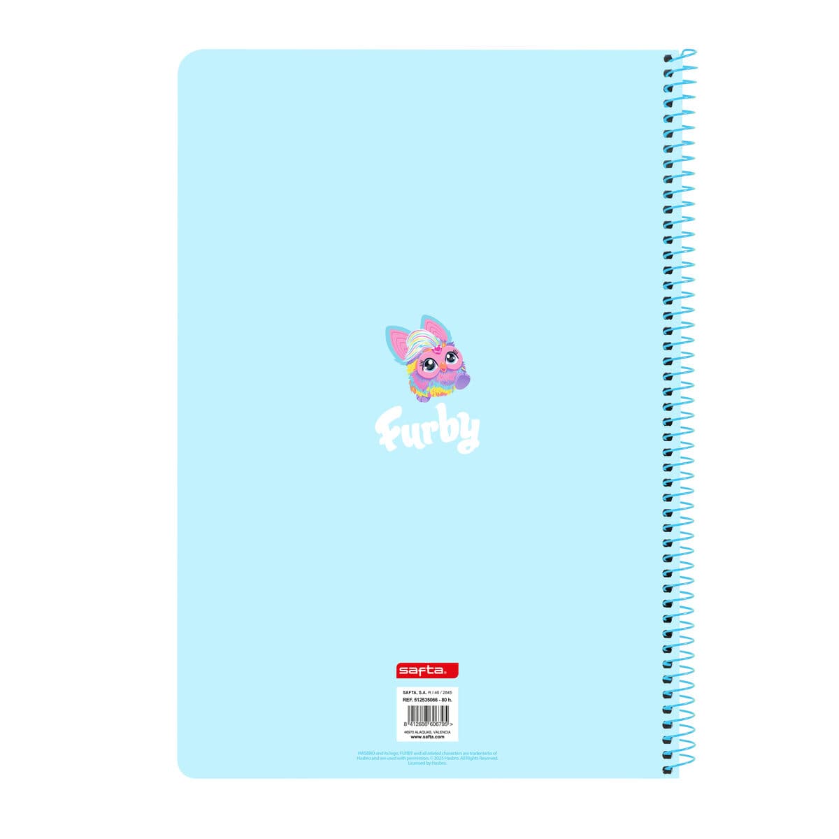 Libreta Furby Azul cielo A4 80 Hojas - Image 2