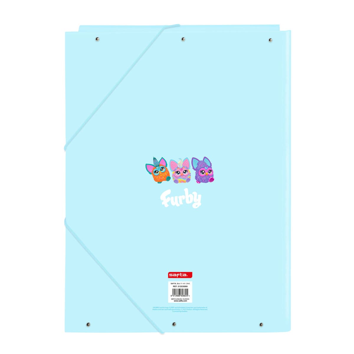 Carpeta Furby Azul cielo A4 - Image 2