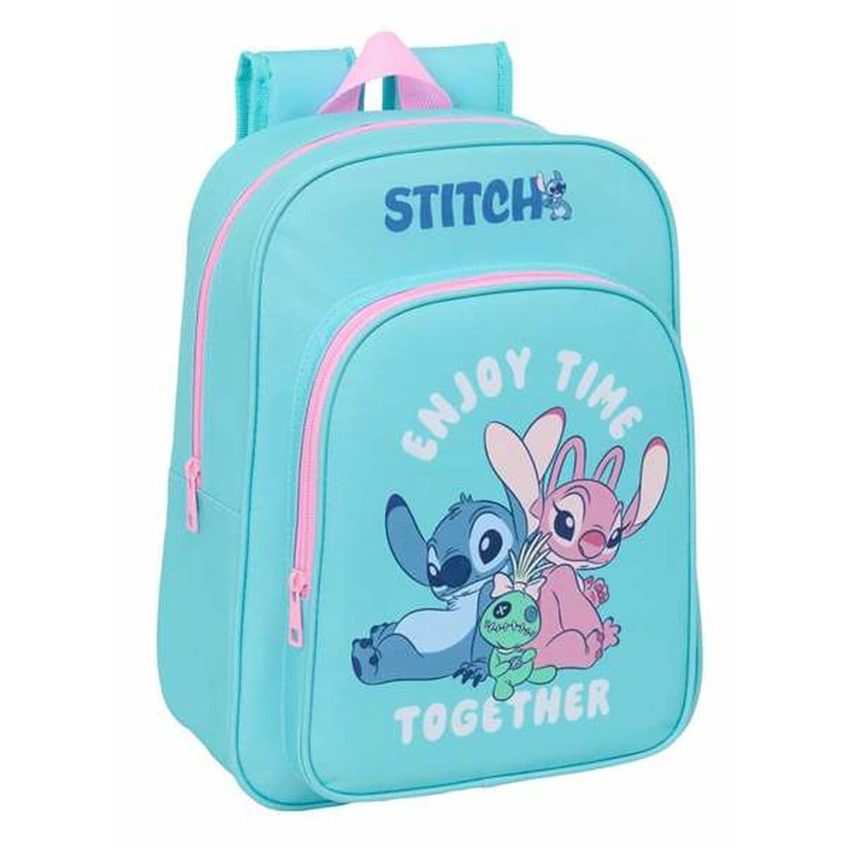 Schulrucksack Stitch Blau 26 x 34 x 11 cm