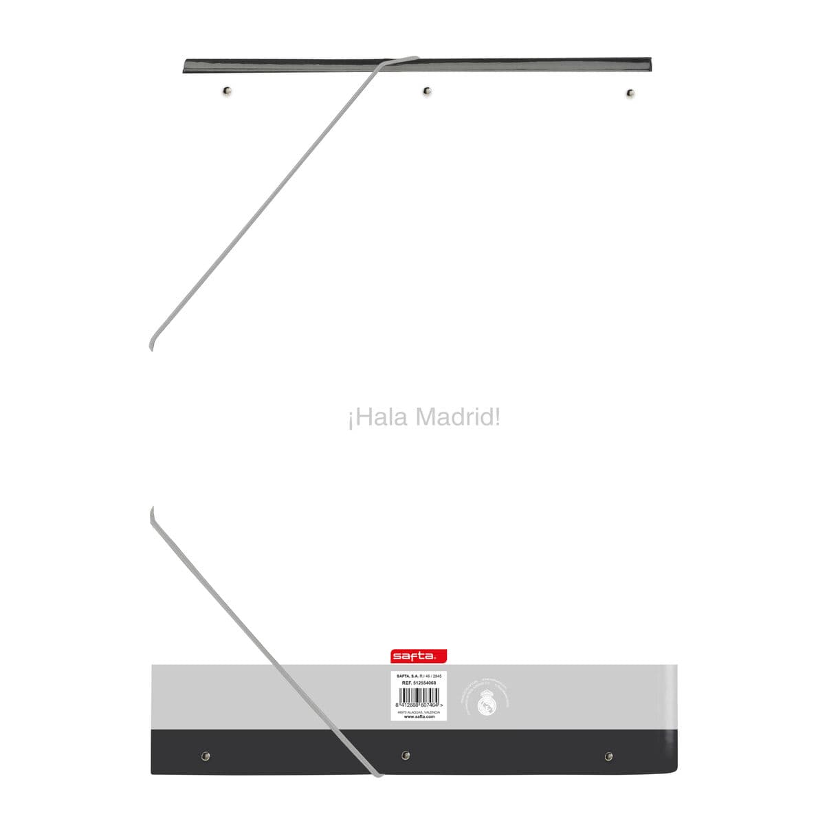 Žiedinis segtuvas Real Madrid C.F. Balta A4 26 x 33.5 x 2.5 cm