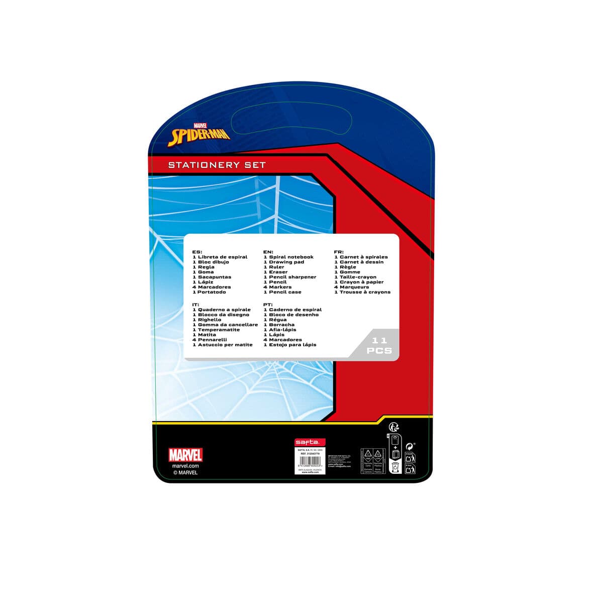 Ołówek mechaniczny Spider-Man Attack Czarny