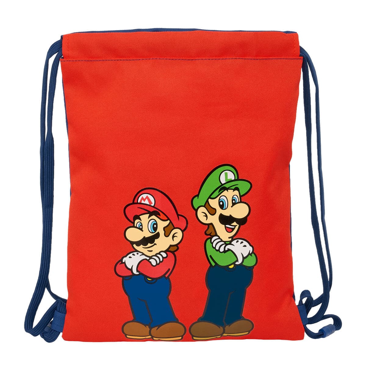 Torba-ruksak s Trakama Super Mario Mamma mia Crvena Mornarsko plava 26 x 34 x 1 cm