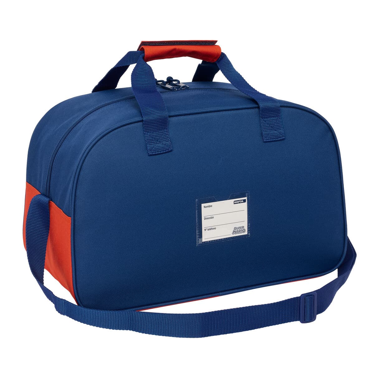 Bolsa de Deporte Super Mario Mamma mia Rojo Azul marino 40 x 24 x 23 cm - Image 3