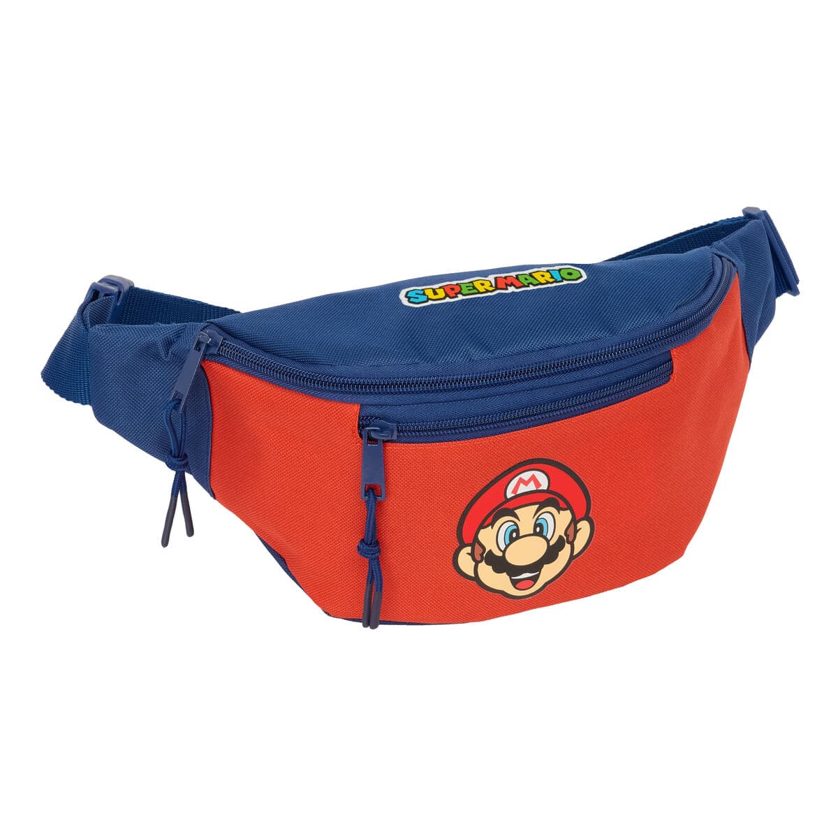 Gürteltasche Super Mario Mamma mia Rot Marineblau 23 x 12 x 9 cm