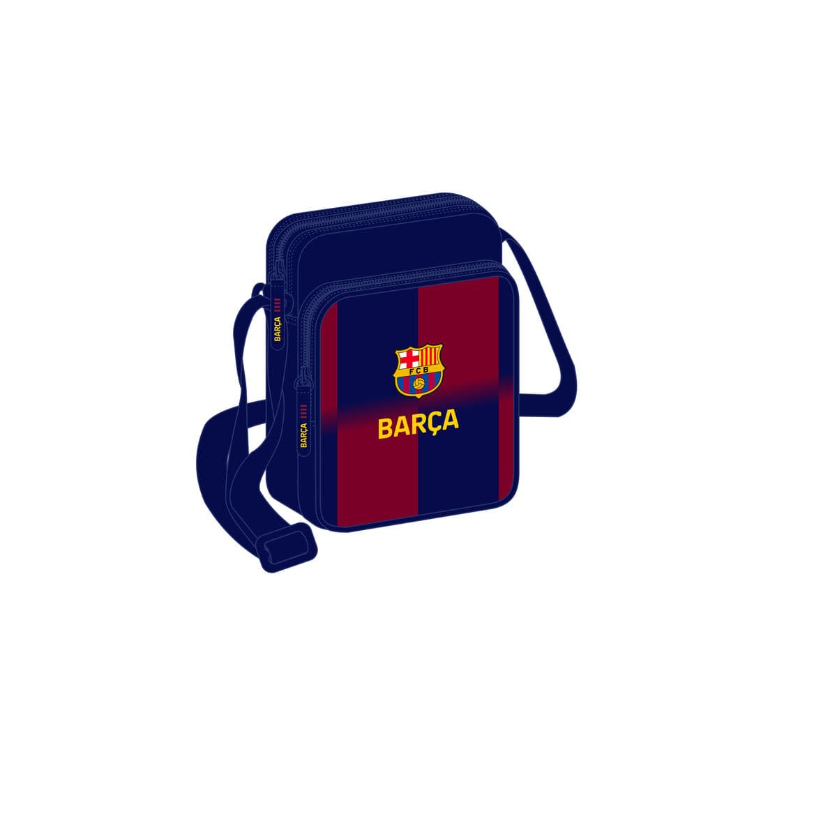 Bolso Bandolera F.C. Barcelona 16 x 22 x 6 cm - Image 4