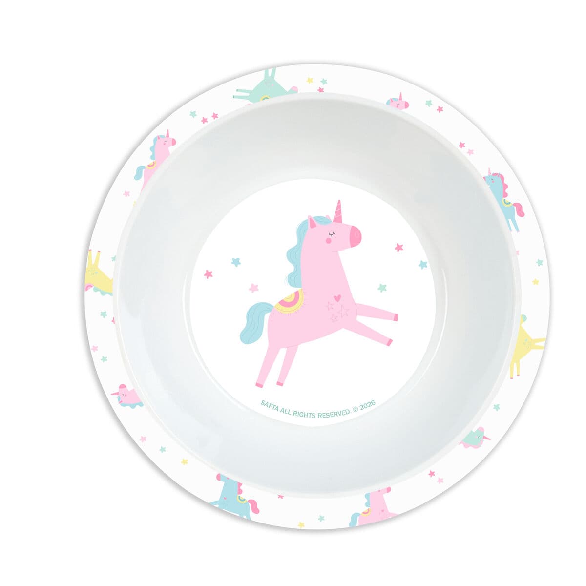 Set de Menaje Infantil Safta Unicornio PVC - Image 2