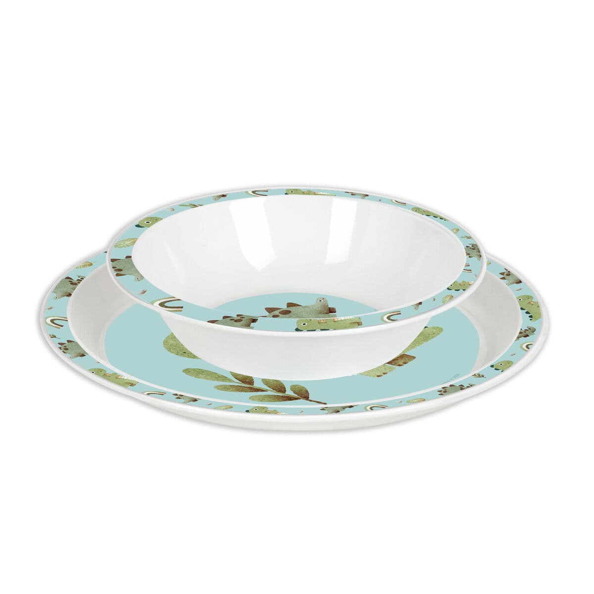 Set de Menaje Infantil Safta Dinos PVC - Image 7