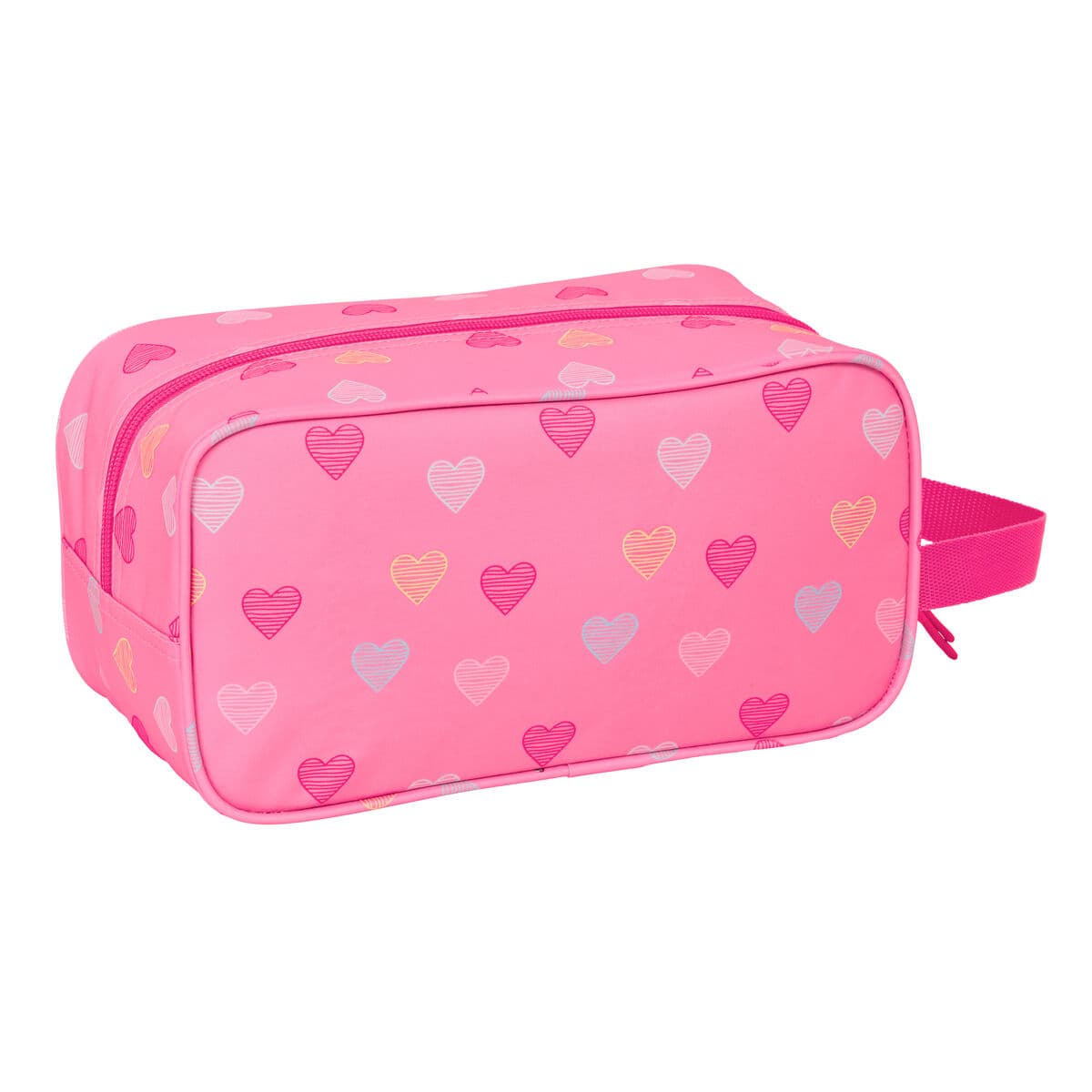 Schuhtasche für die Reise Benetton Heart Rosa 29 x 15 x 14 cm - Image 3