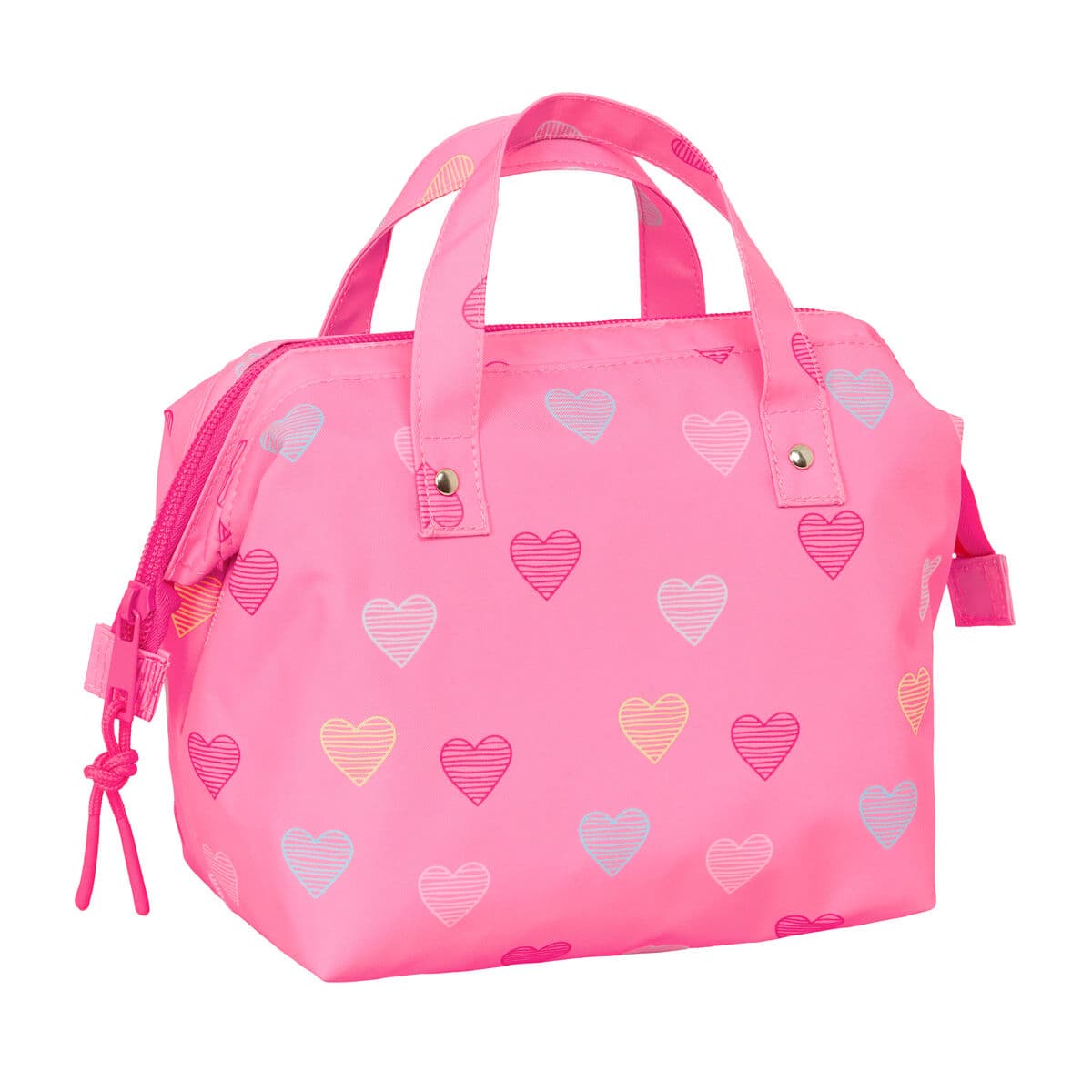 Travel Vanity Case Benetton Heart Pink 26.5 x 17.5 x 12.5 cm - Image 3