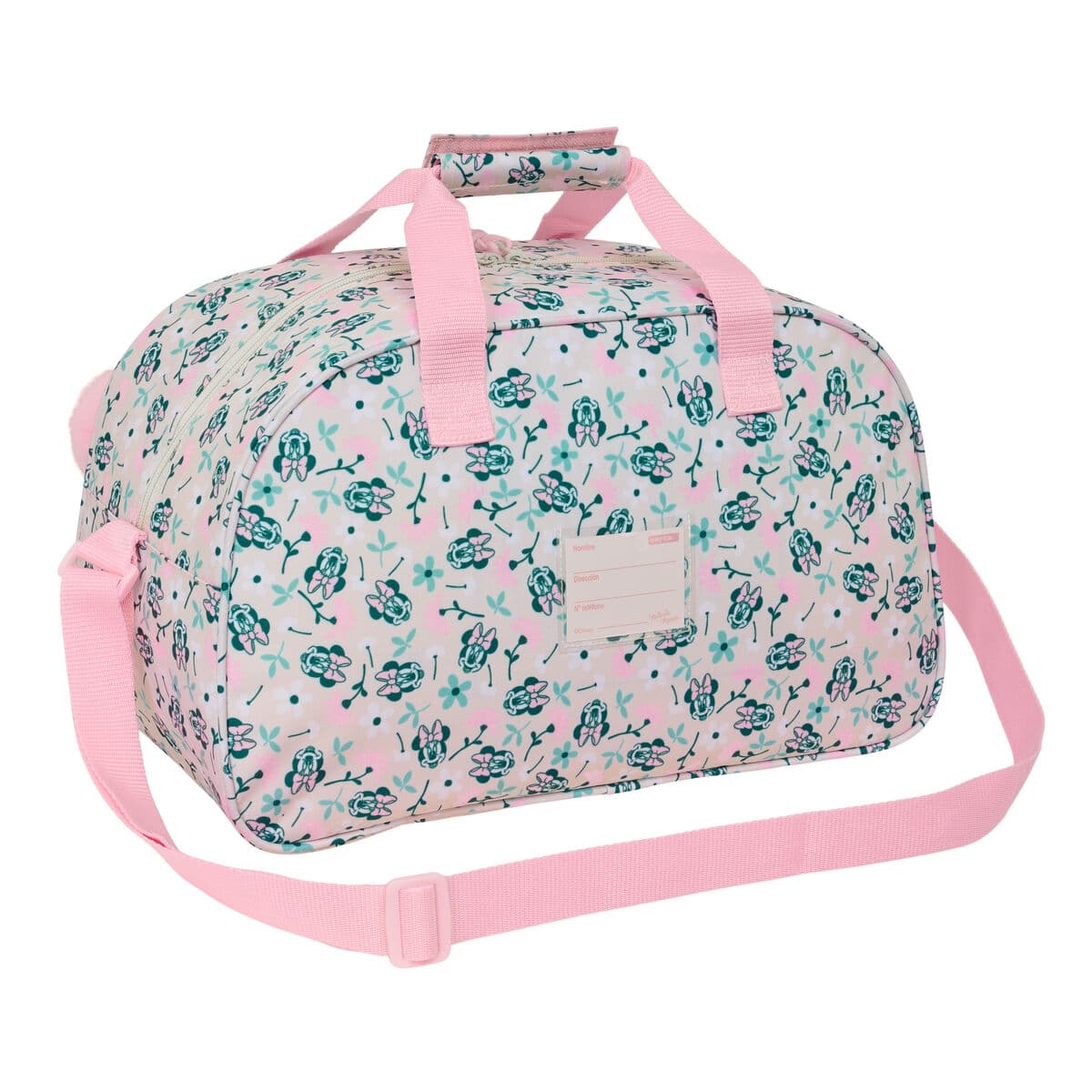 Bolsa de Deporte Minnie Mouse Minty Rosa 40 x 24 x 23 cm - Image 3