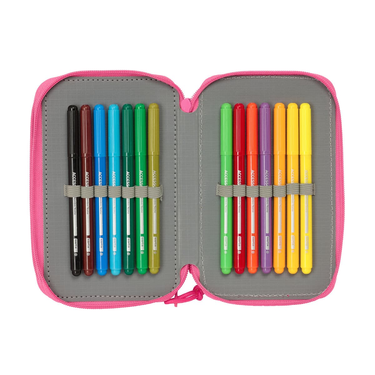 Holdall Disney Princess Pink 12,5 x 19,5 x 5,5 cm 37 Pieces - Image 3