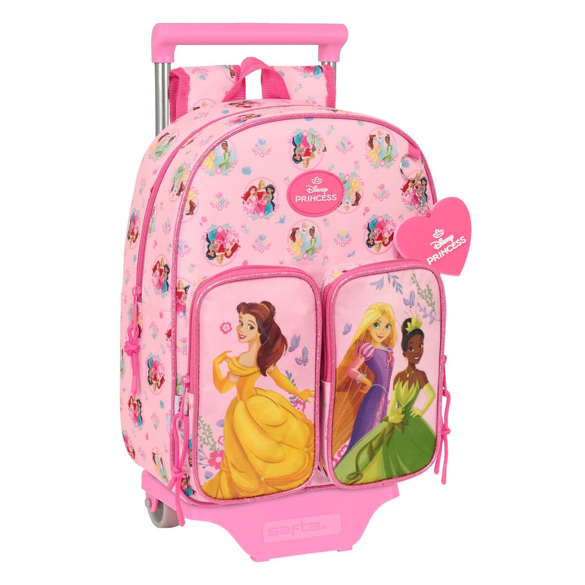Skolryggsäck Disney Princess Rosa 26 x 11 x 67 cm 26 x 34 x 11 cm