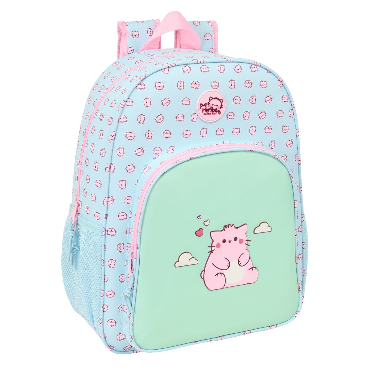 Ryggsäck Pembe The pink cat Multicolour 33 x 42 x 14 cm