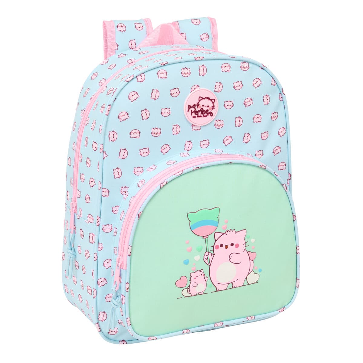 Ruksak Pembe The pink cat Pisana 26 x 34 x 11 cm