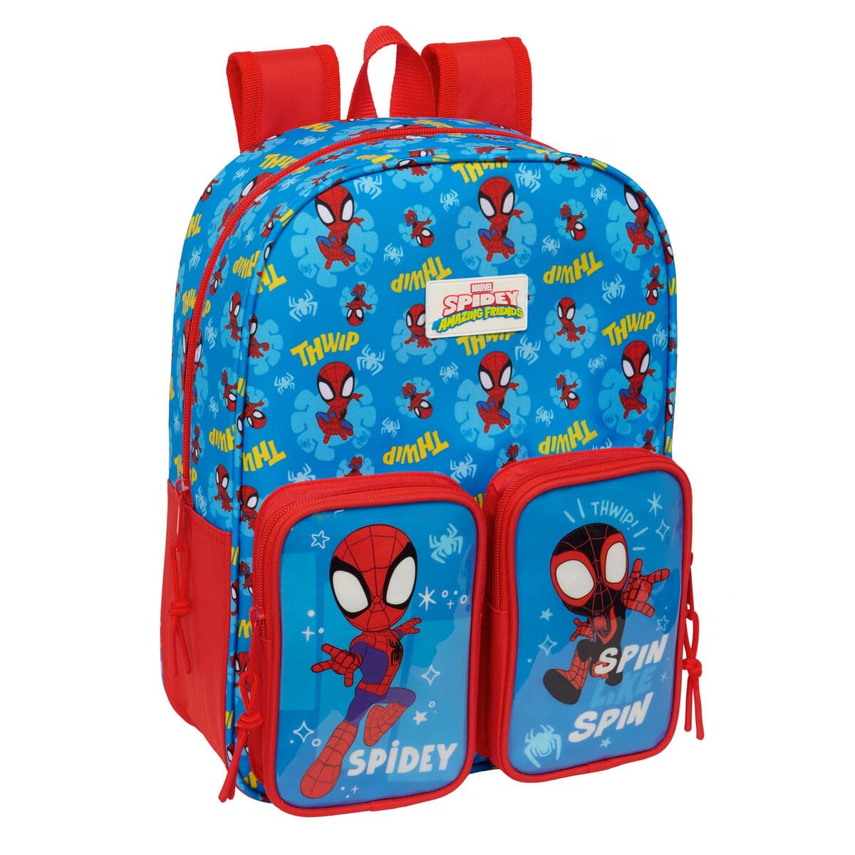 School Bag Spider-Man Blue Red 26 x 34 x 11 cm