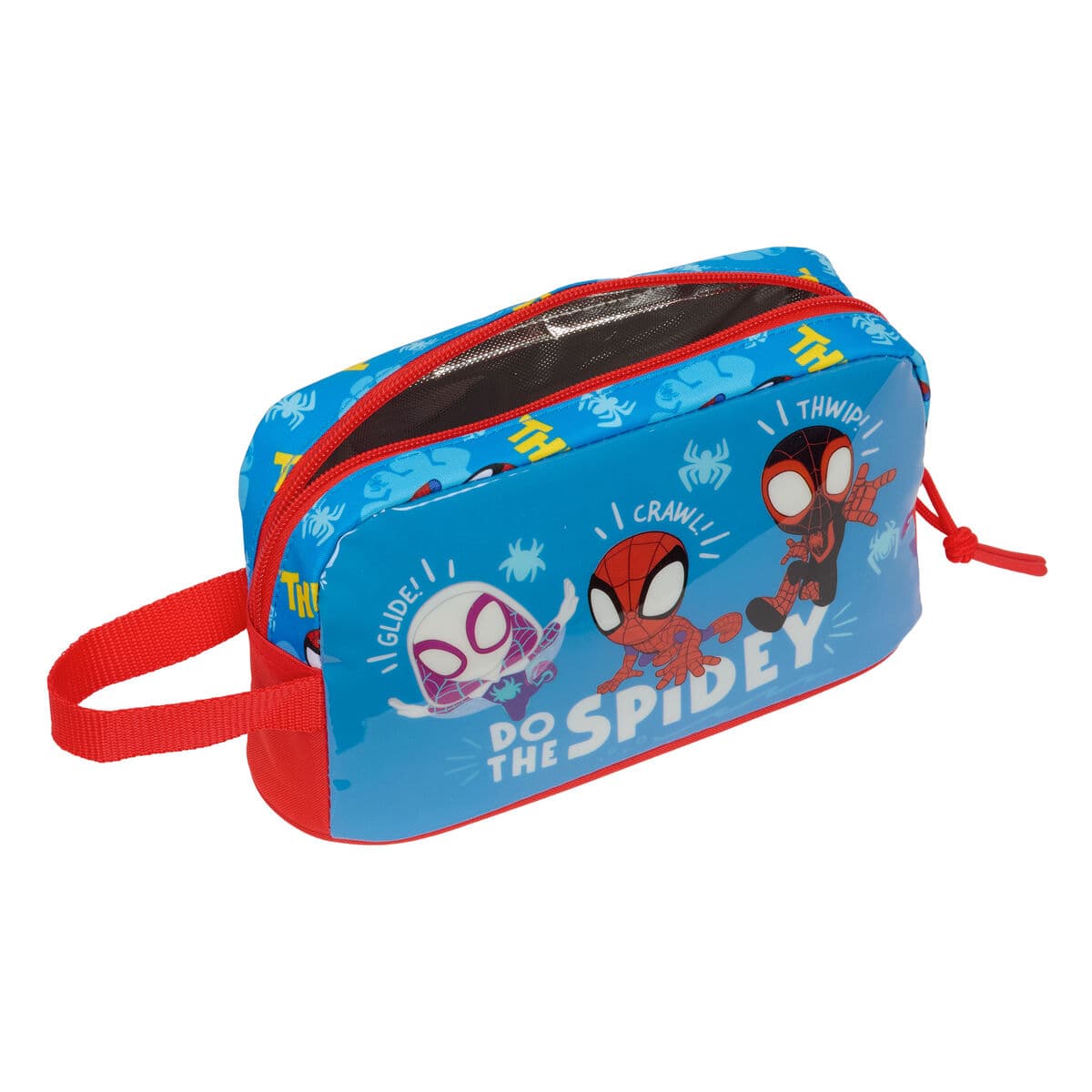 Portamerenda Termico Spider-Man Azzurro Rosso 21,5 x 12 x 6,5 cm - Image 2