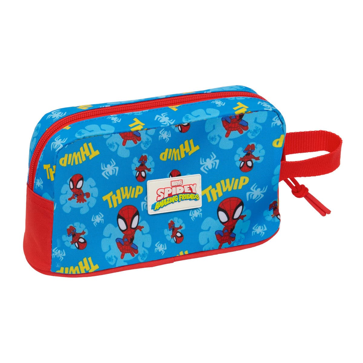 Portamerenda Termico Spider-Man Azzurro Rosso 21,5 x 12 x 6,5 cm - Image 4