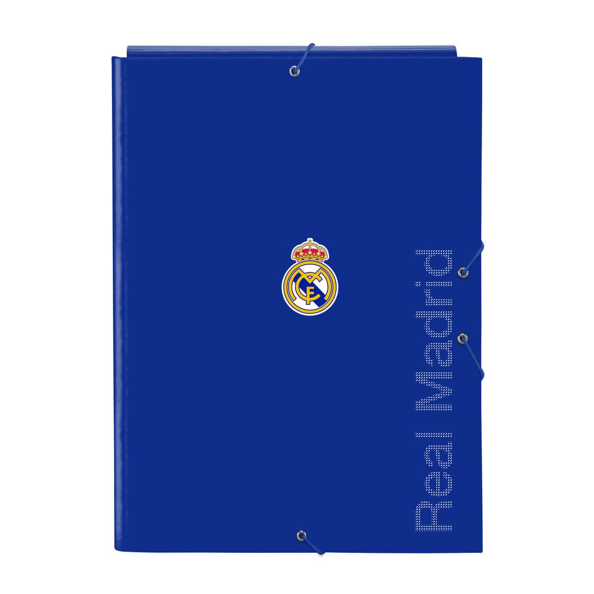 Žiedinis segtuvas Real Madrid C.F. Mėlyna A4 26 x 33.5 x 2.5 cm