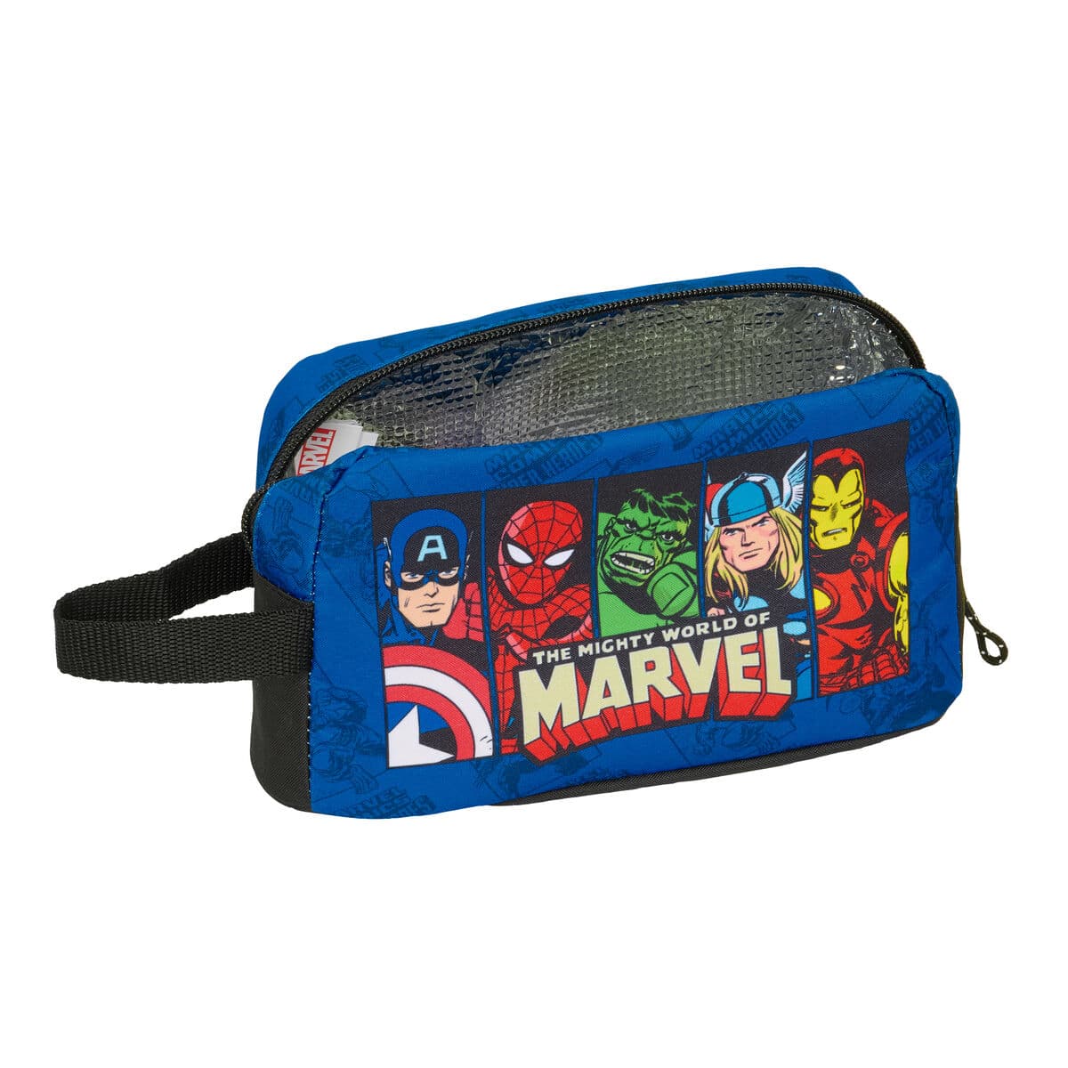 Thermo-Vesperbox The Avengers Blau Schwarz 21,5 x 12 x 6,5 cm - Image 4