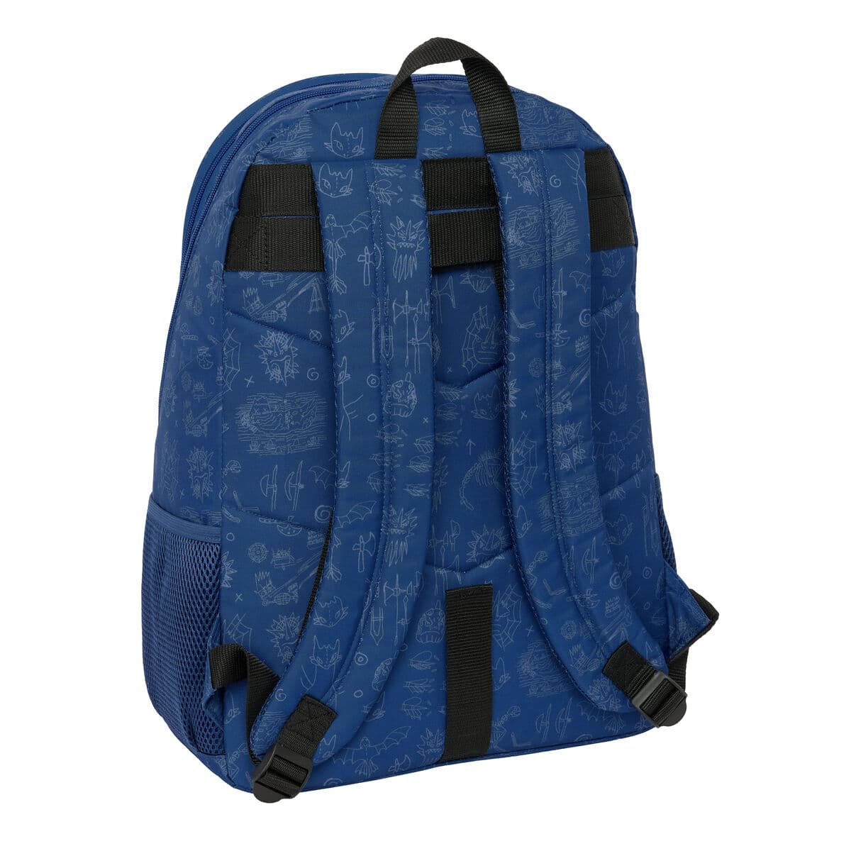 Ghiozdan How to Train Your Dragon Albastru închis 32 x 44 x 16 cm - Image 3