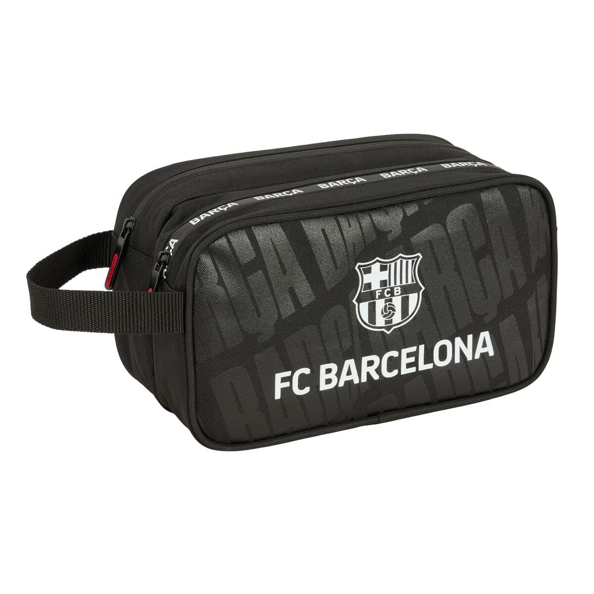 Neceser de Viaje F.C. Barcelona Negro Deportivo 26 x 15 x 12.5 cm