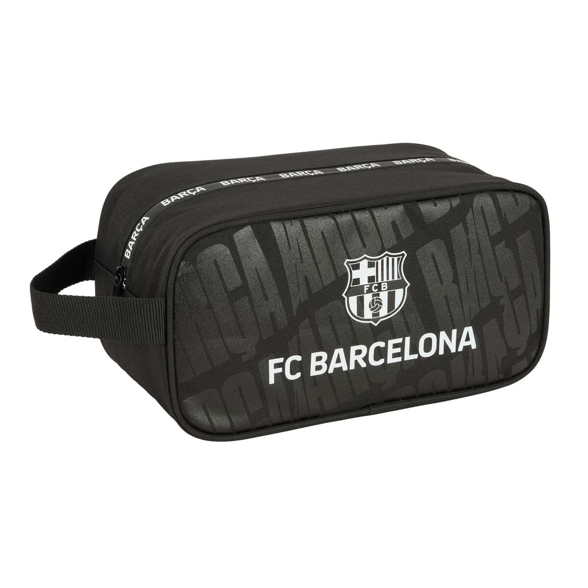 Zapatillero de Viaje F.C. Barcelona Negro 29 x 15 x 14 cm