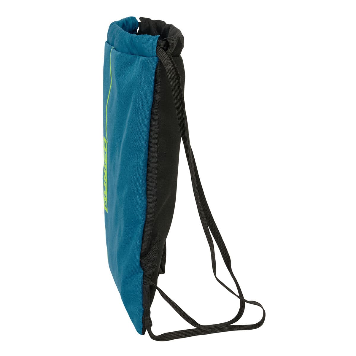 Bolsa Mochila con Cuerdas Munich Land Negro Verde 35 x 40 x 1 cm - Image 2