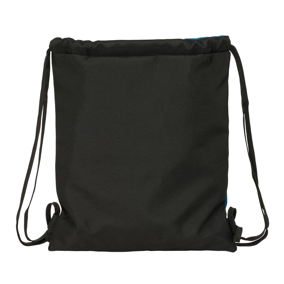 Bolsa Mochila con Cuerdas Munich Land Negro Verde 35 x 40 x 1 cm - Image 5