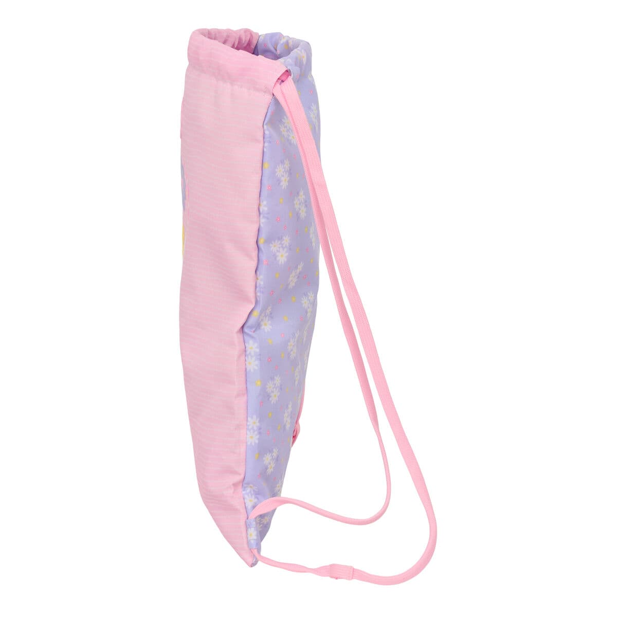 Rugtas met Koordjes Safta Bouquet Roze Lila 35 x 40 x 1 cm - Image 4