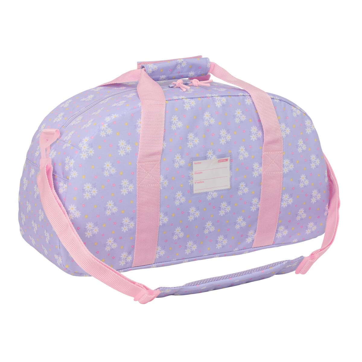Bolsa de Deporte Safta Bouquet Rosa Lila 50 x 26 x 20 cm - Image 3