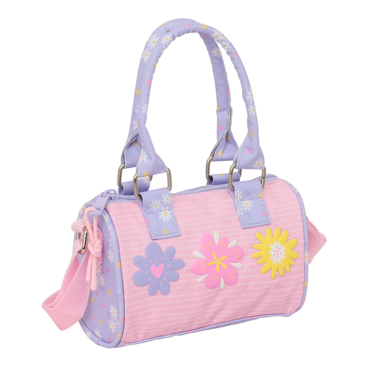 Torba na Rame Safta Bouquet Roza Lila