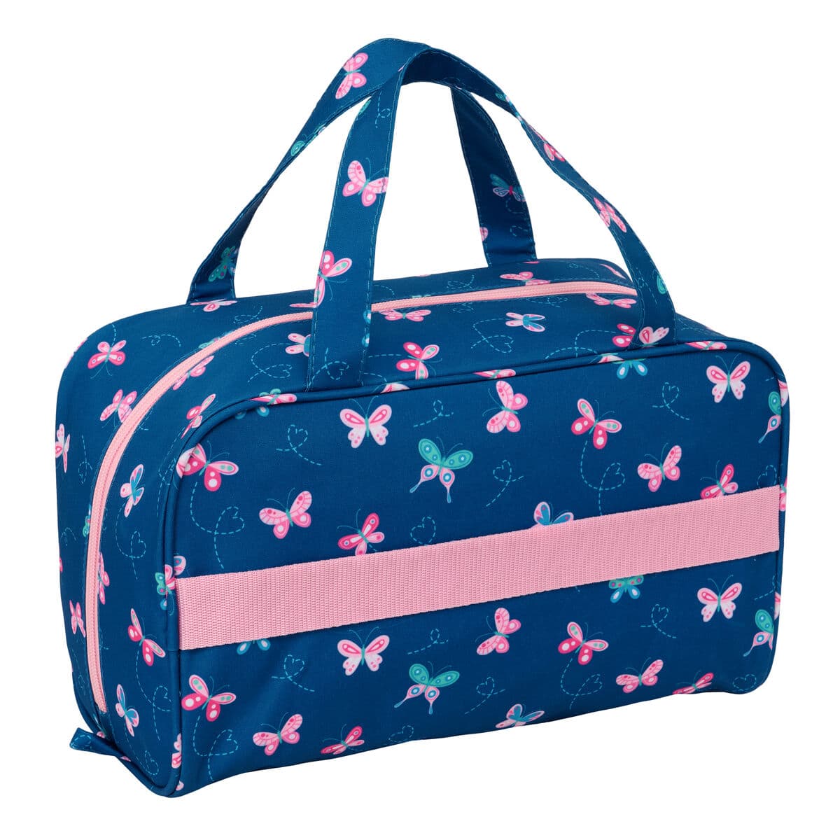Neceser de Viaje BlackFit8 Mariposas Multicolor 31 x 14 x 19 cm