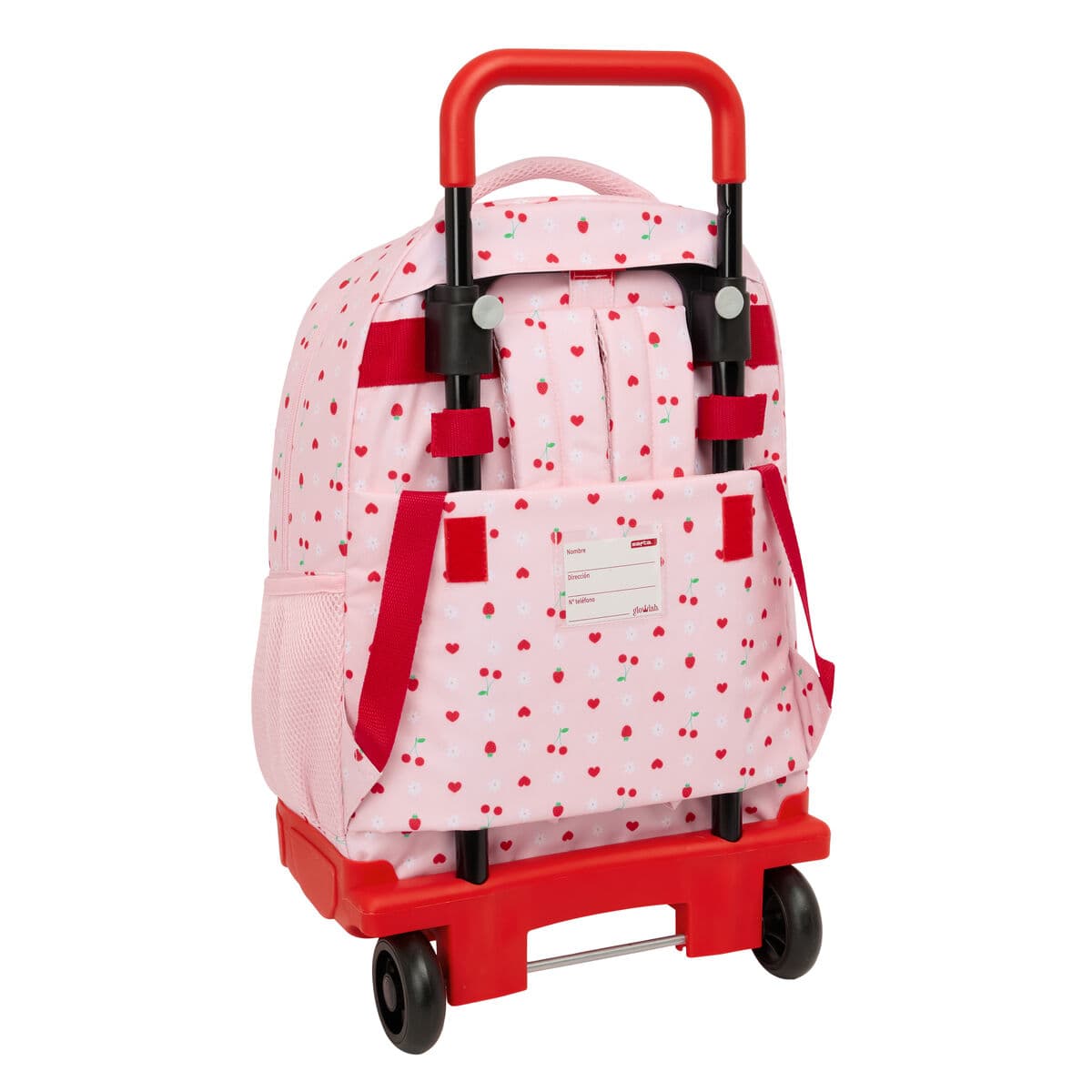 School Rucksack with Wheels Glow Lab Frutitas 33 x 45 x 22 cm - Image 2