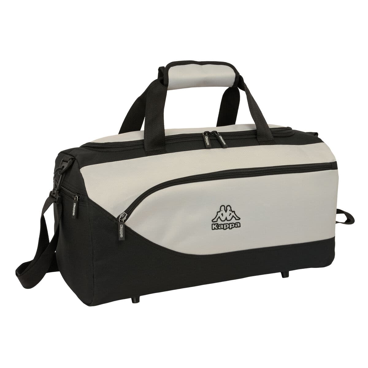 Bolsa de Deporte Kappa Grey Negro Gris 50 x 25 x 25 cm