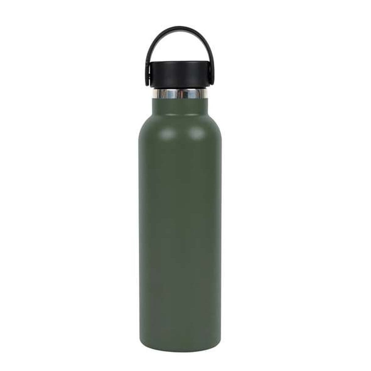 Botella de Agua Safta Verde camo Silicona Acero Inoxidable