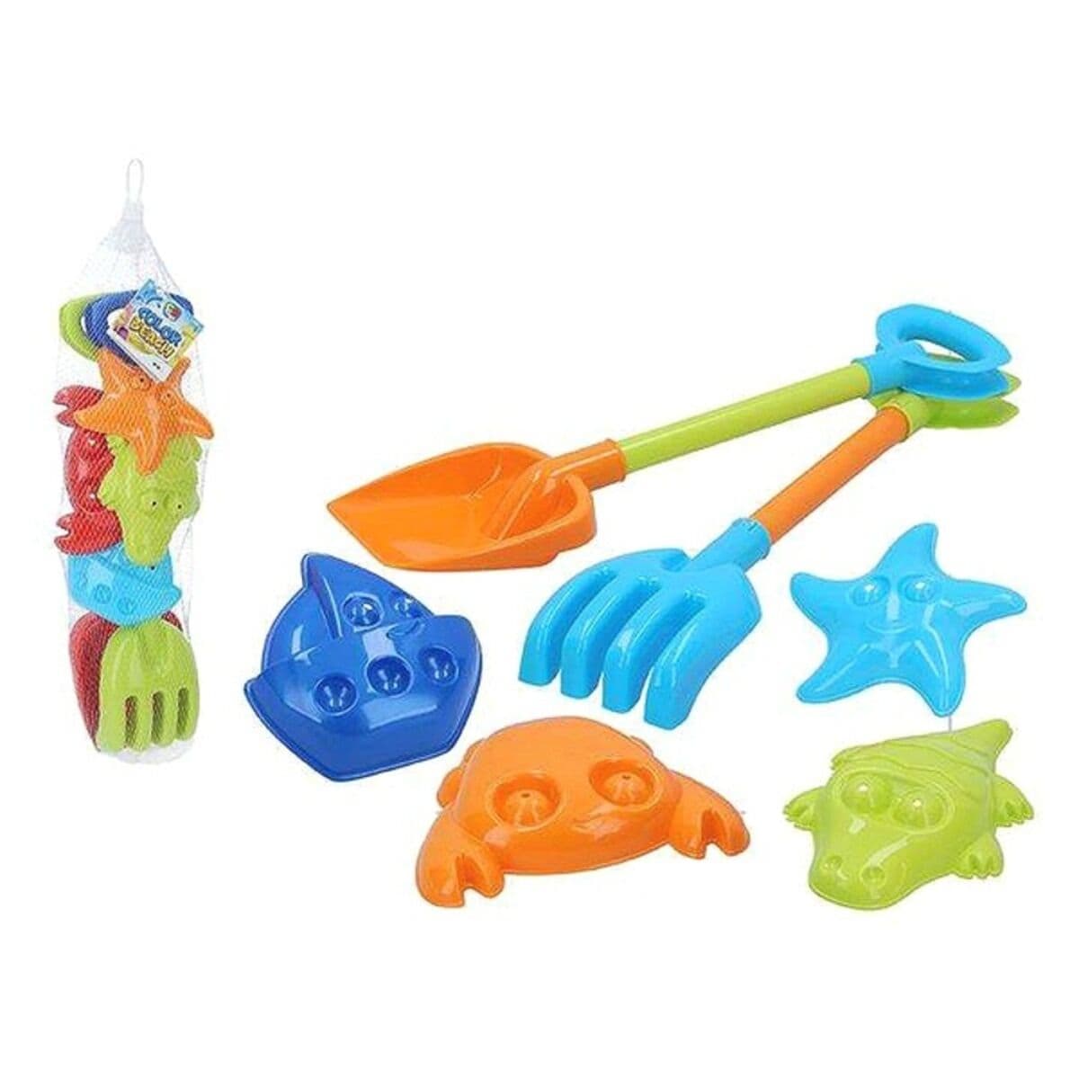 Set de Juguetes de Playa Colorbaby CB - 24733 (6 pcs)