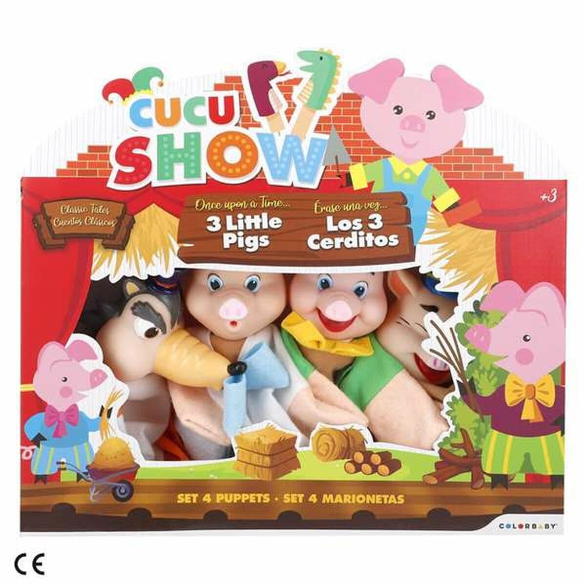 Pliušinė lėlė 3 Little Pigs