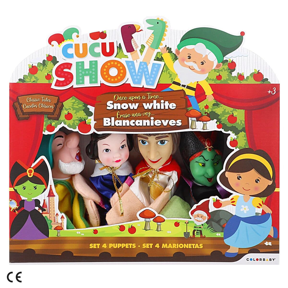 Bambola di Stoffa Colorbaby 25cm Plastica - Image 10