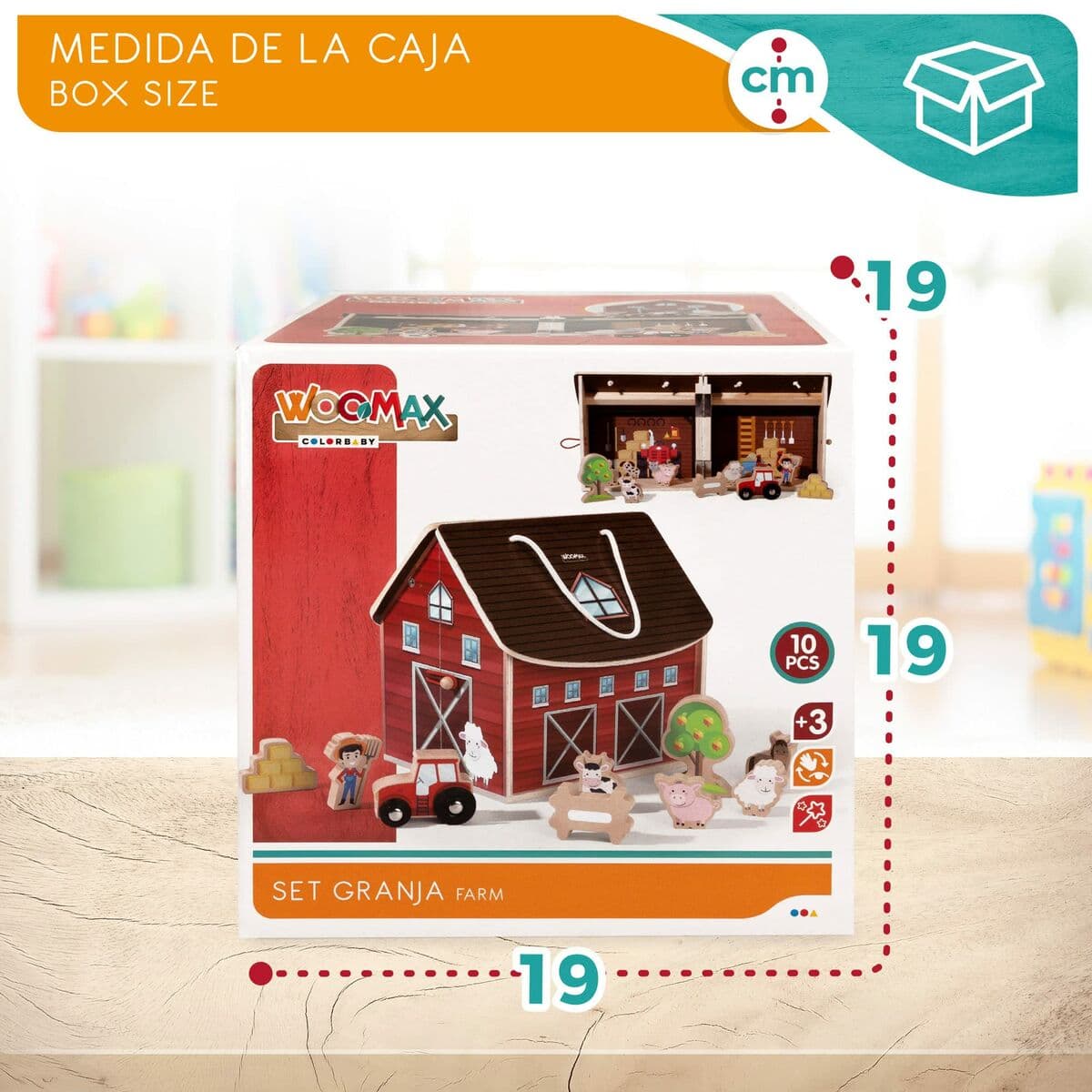 Bauernhof mit Tieren Woomax (10 pcs) - Image 8
