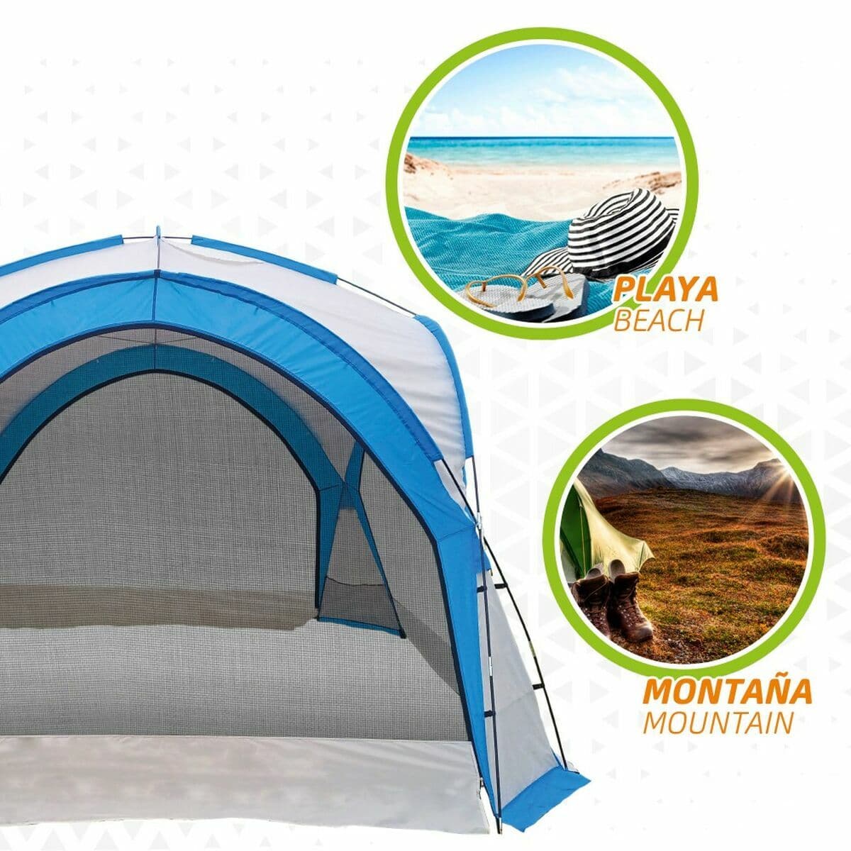Carpa para Playa Hot Wheels De acampada Mosquitera 350 x 350 x 260 cm - Image 2