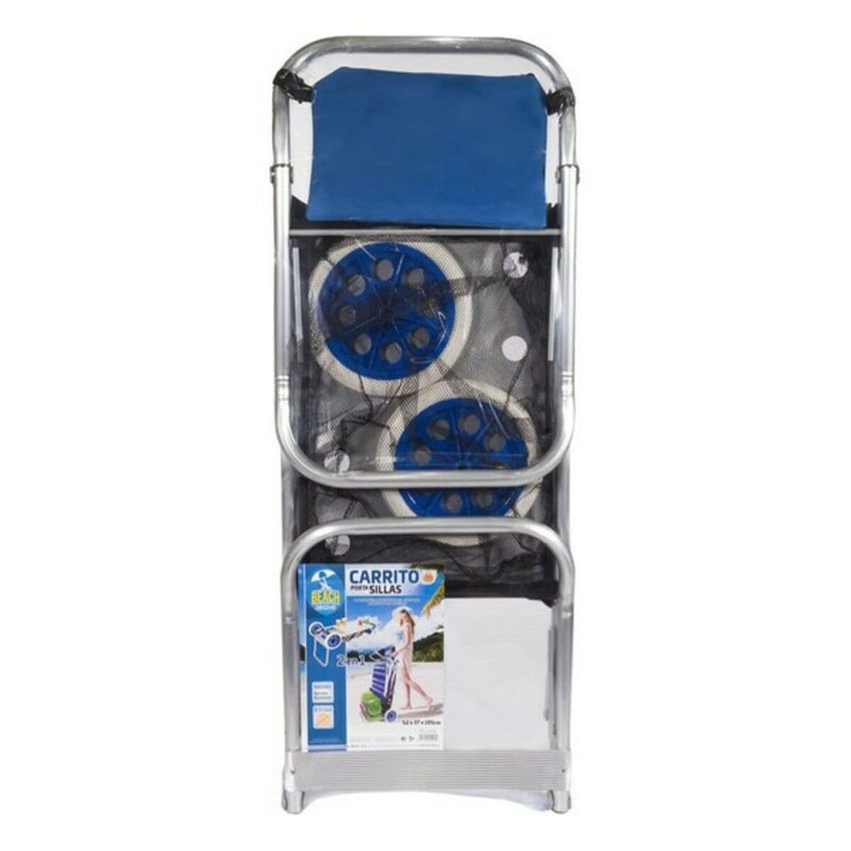 Višenamjenska kolica za plažu Colorbaby Aluminij - Image 7