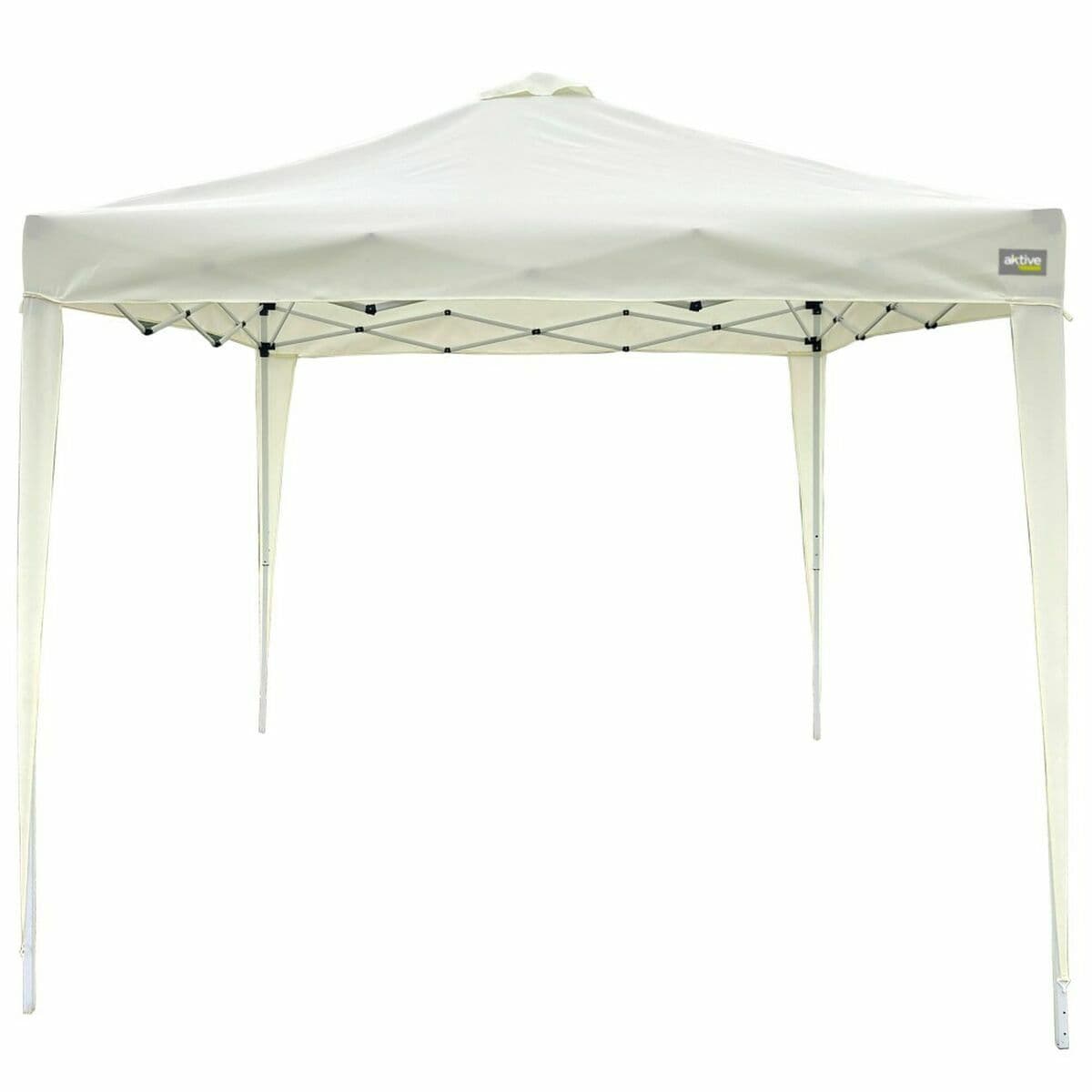 Cenador Aktive Max-Air Blanco 300 x 300 x 250 cm Tela Acero