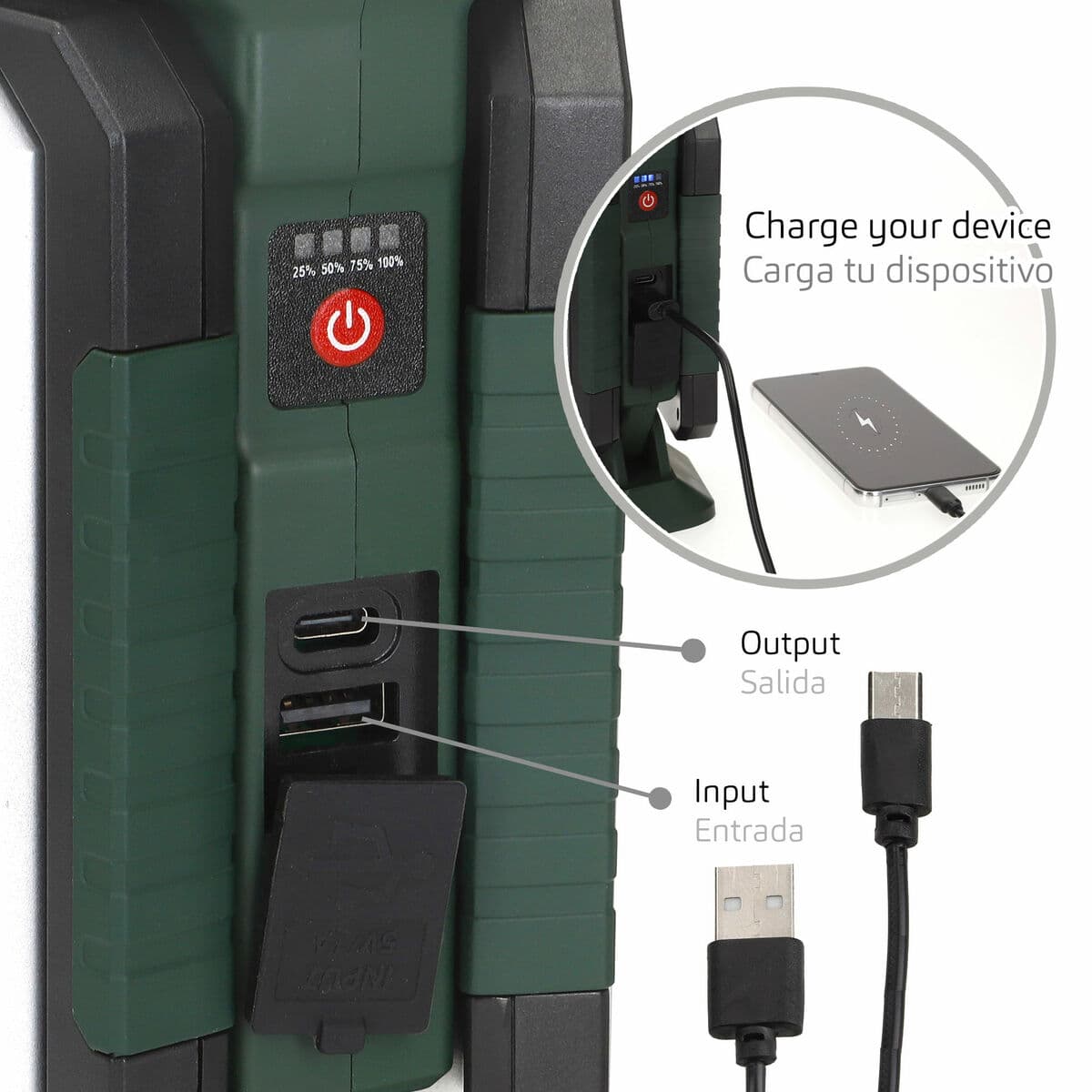 Farol para Jardín Aktive Plástico - Image 3