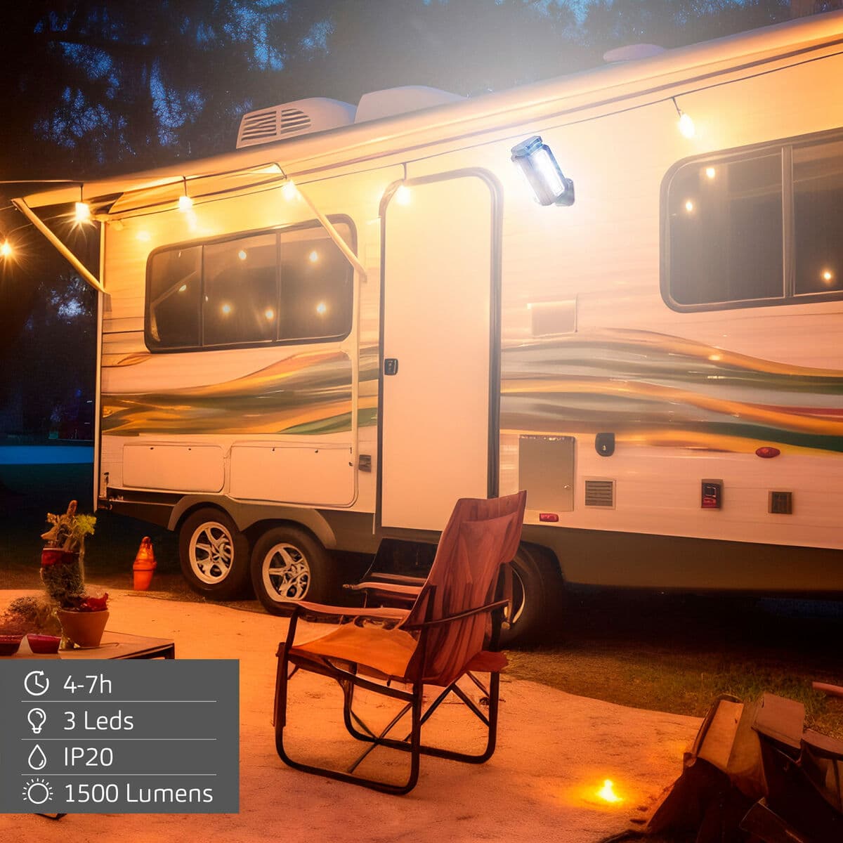 Farol para Jardín Aktive Plástico - Image 5