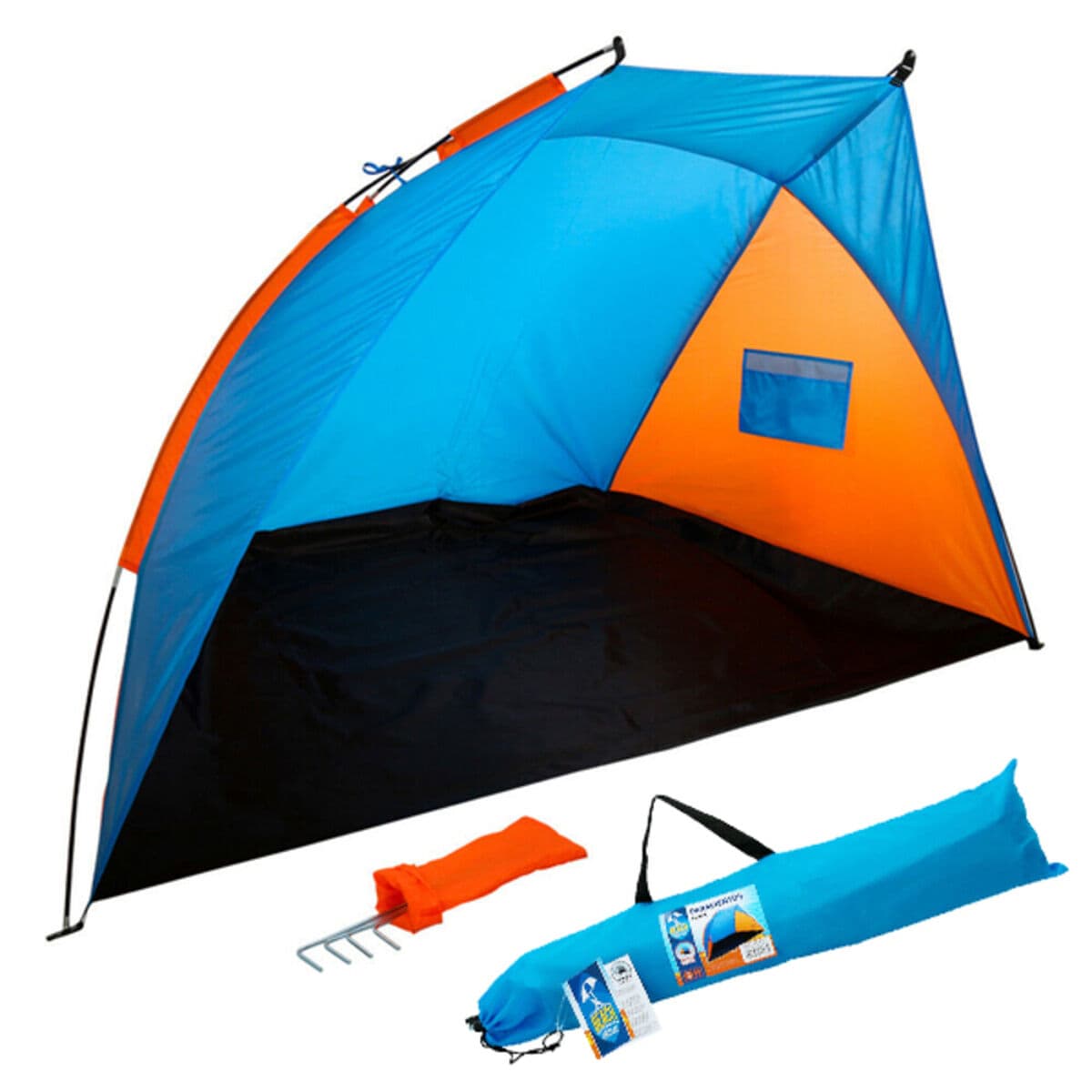 Vējjaka Beach Colorbaby 62137 Zils Oranžs (200 x 125 x 120 cm)